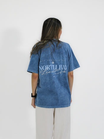 Camiseta Oversized NORTH BAY - Acid Wash