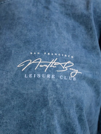 Camiseta Oversized NORTH BAY - Acid Wash